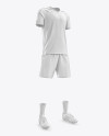 Men’s Full Soccer Kit mockup (Hero Shot)