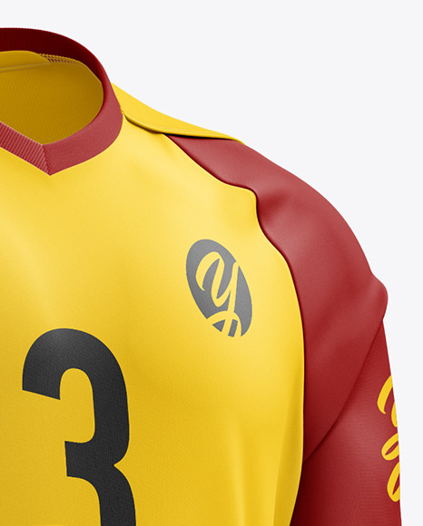 Men’s Full Soccer Kit mockup (Hero Shot)