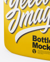 Glossy Bottle Mockup