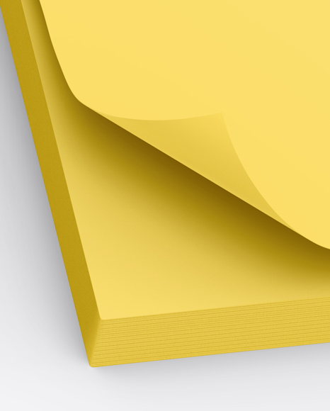 Sticky Notes Mockup