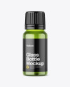 Green Glass Bottle Mockup Green Glass Bottle Mockup