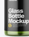 Green Glass Bottle Mockup Green Glass Bottle Mockup