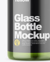 Green Glass Bottle Mockup Green Glass Bottle Mockup