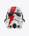 Matte Stormtrooper Helmet Mockup