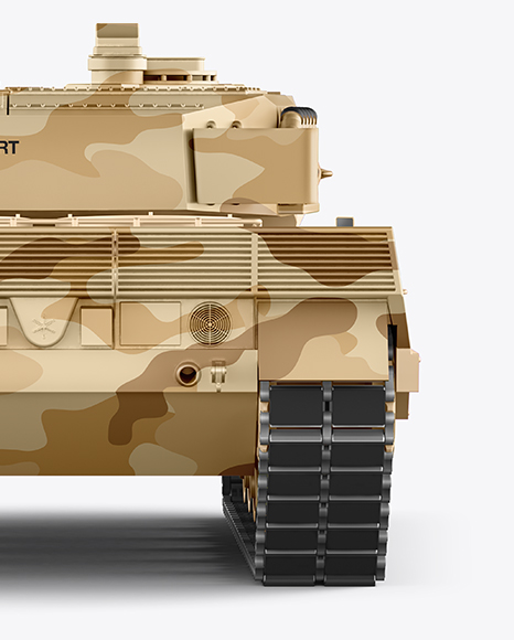 Tank Mockup - Back View