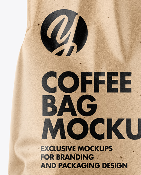 Kraft Coffee Bag Mockup