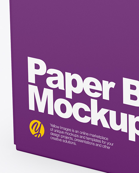 Paper Box Mockup