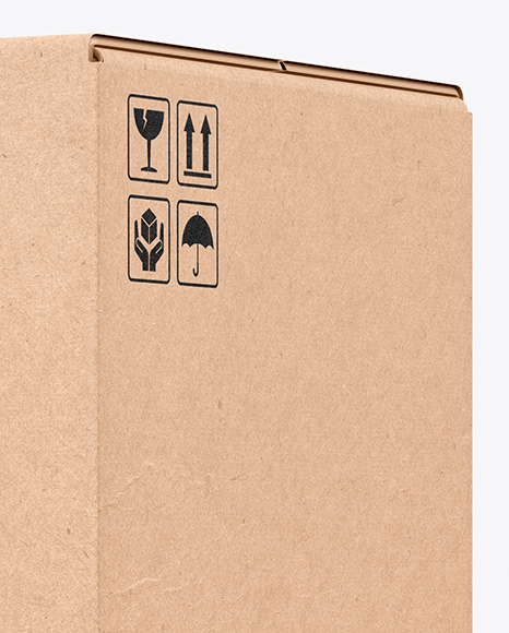 Kraft Box Mockup