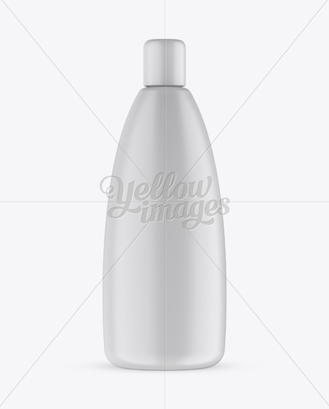 Matte Shampoo Bottle Mockup