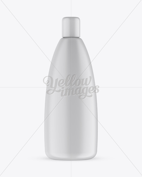 Matte Shampoo Bottle Mockup