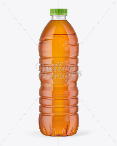 750ml Iced Tea Bottle Mockup