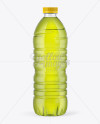 750ml Iced Green Tea Bottle Mockup