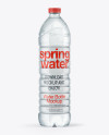 1,5L Water Bottle Mockup