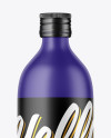 Matte Bottle Mockup