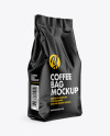 Matte Coffee Bag Mockup