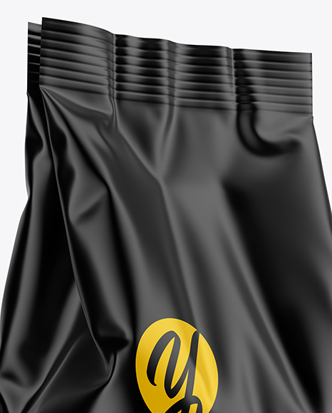 Matte Coffee Bag Mockup