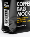 Matte Coffee Bag Mockup