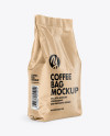 Kraft Coffee Bag Mockup