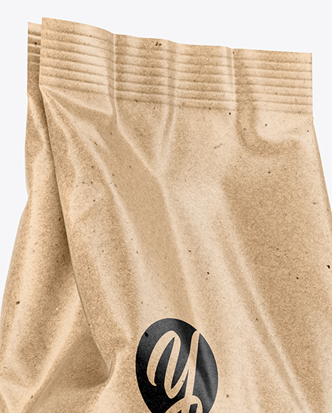 Kraft Coffee Bag Mockup