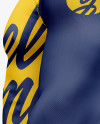 Men's Jersey on Athletic Body Mockup