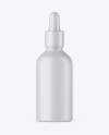 Matte Dropper Bottle Mockup