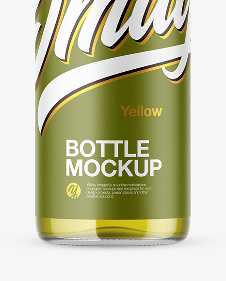 Oil Bottle Mockup