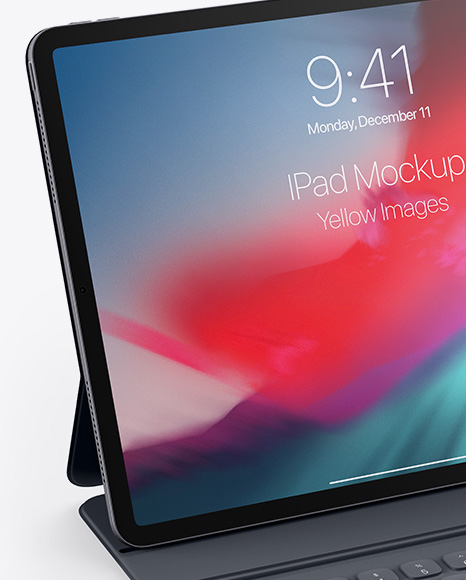 Apple iPad Pro 2018 12.9 Mockup