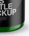 Green Pills Bottle Mockup