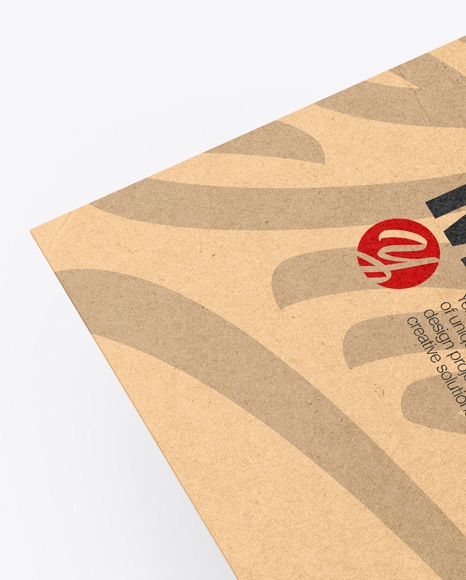 Kraft Business Card Mockup