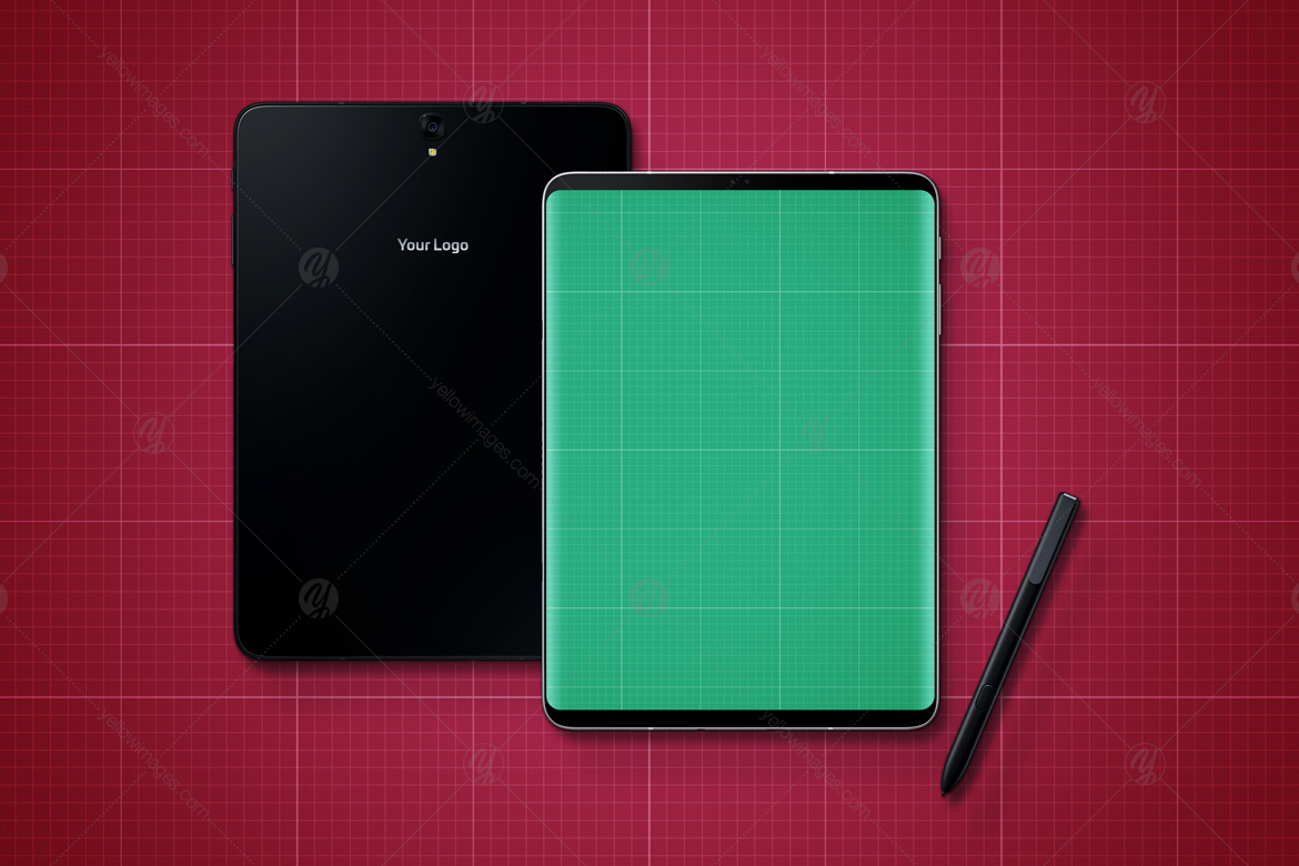 S9 Tablet Mockup S9 Tablet Mockup