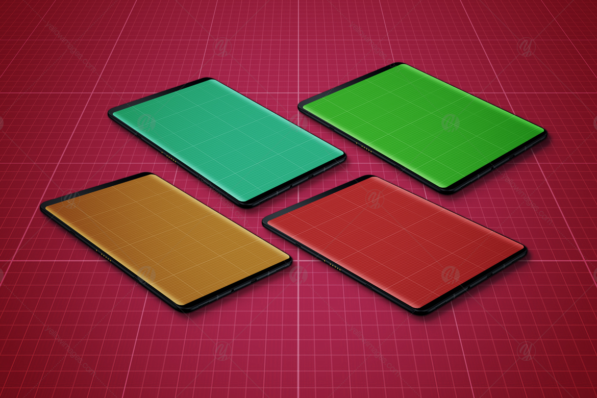 S9 Tablet Mockup S9 Tablet Mockup