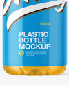 Juice Plastic Bottle Mockup