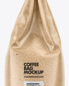 Kraft Coffee Bag Mockup