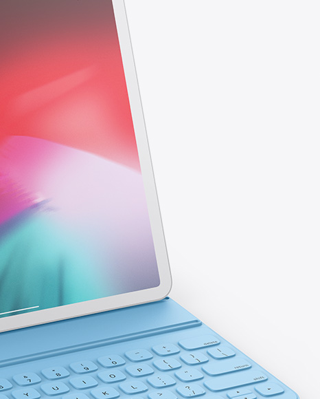 Clay Apple iPad Pro 2018 12.9 Mockup