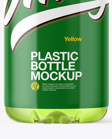 Plastic Drink Bottle Mockup