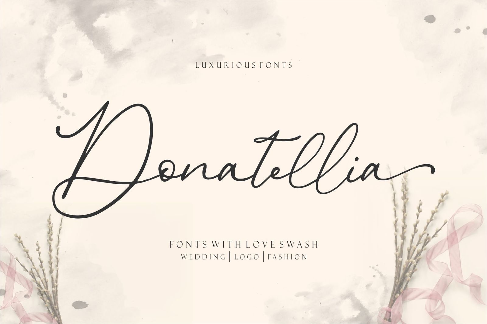Donatellia - Luxurious Fonts Donatellia - Luxurious Fonts