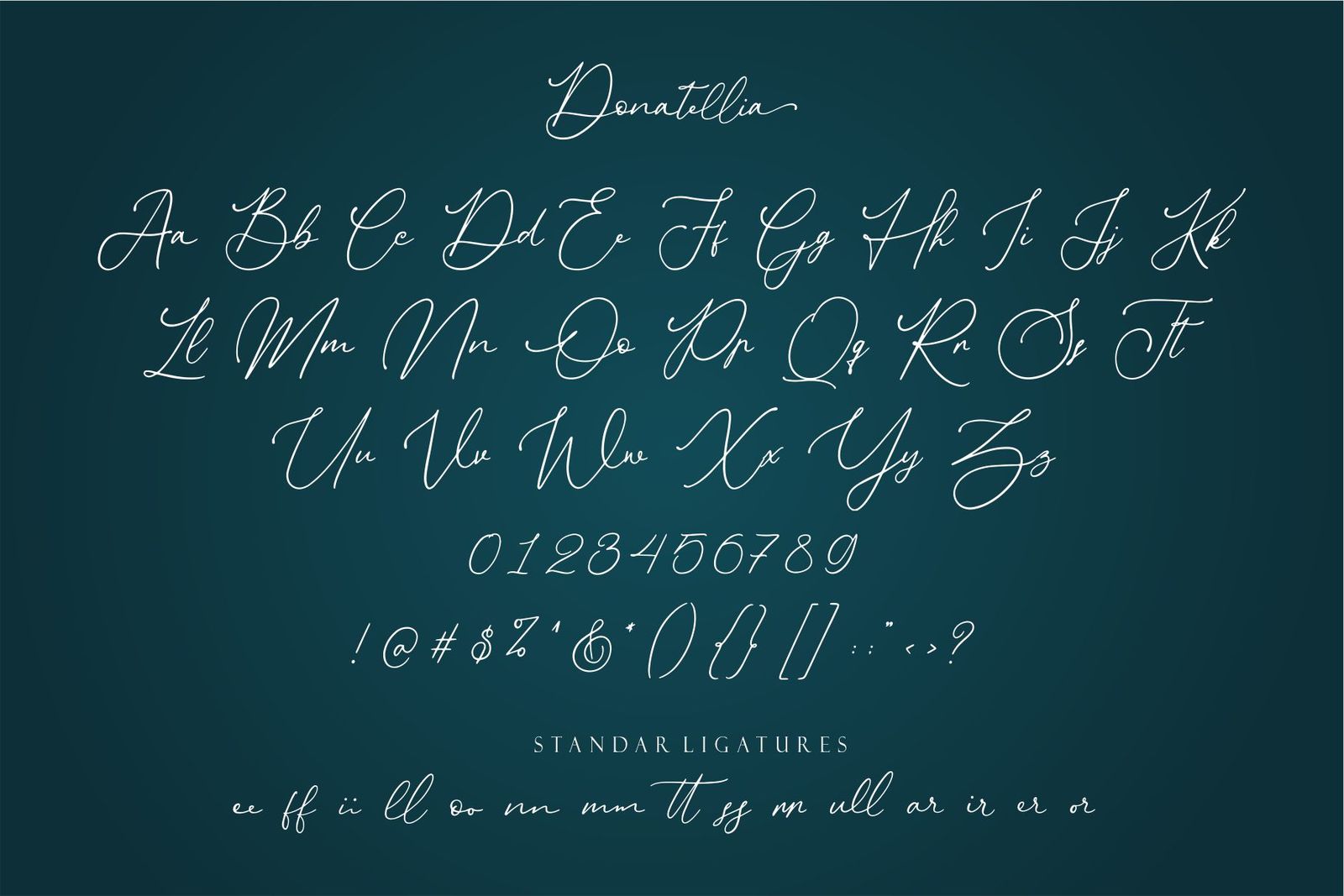 Donatellia - Luxurious Fonts