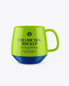 Glossy Ceramic Mug Mockup