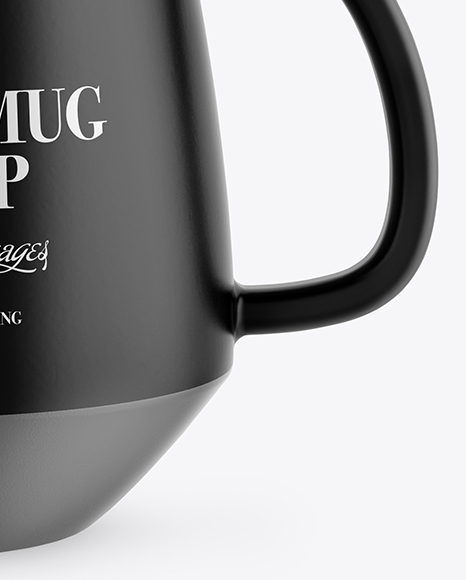 Matte Ceramic Mug Mockup