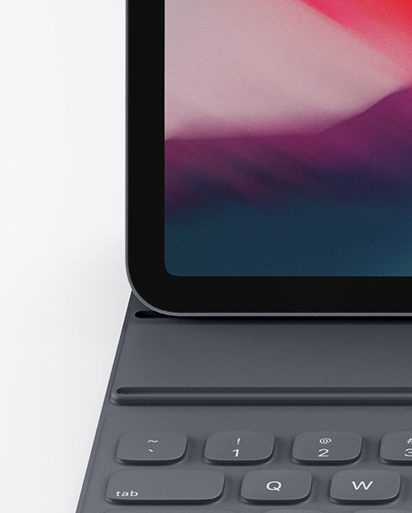 Apple iPad Pro 2018 12.9 Mockup