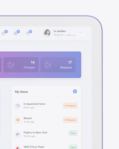Clay Apple iPad Pro 2018 12.9 Mockup