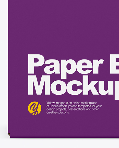 Paper Box Mockup Paper Box Mockup
