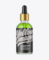 Clear Glass Dropper Bottle Mockup Clear Glass Dropper Bottle Mockup