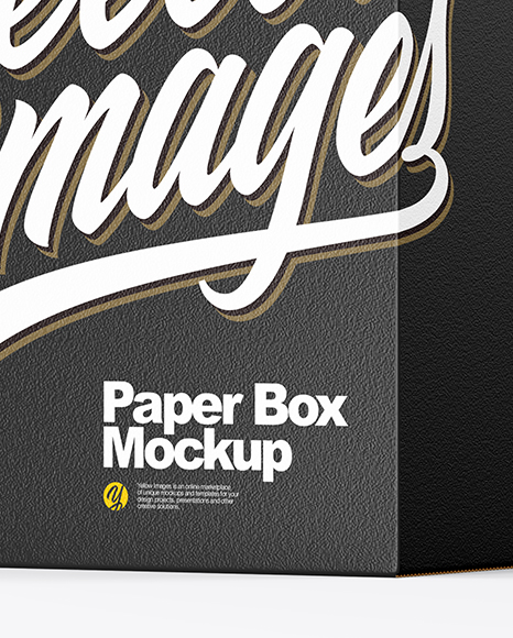 Paper Box Mockup