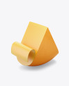 Sliced Cheese Mockup