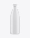 Plastic Matte Drink Bottle Mockup