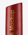 Matte Lipstick Tube Mockup