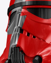 Glossy Stormtrooper Helmet Mockup