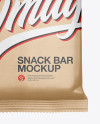 Kraft Snack Bar Mockup