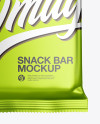 Metallic Snack Bar Mockup